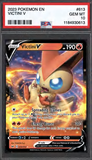 Card Keychain - Pokémon - Victini V Graded Slab