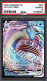 Card Keychain - Pokémon - Lapras VMAX Graded Slab