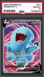 Card Keychain - Pokémon - Wobbuffet V Graded Slab #552
