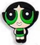 Crocs Charm - The Powerpuff Girls - Buttercup