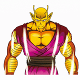 3D Lenticular Sticker - Dragon Ball - Piccolo Orange Form Powering Up