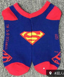 Socks - DC Comics - Superman Logo Blue Red Ankle Socks (1 Pair)
