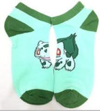 Socks - Pokemon - Bulbasaur Mint Green Ankle Socks (1 Pair)