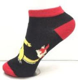 Socks - Pokemon - Charmander Black Red Ankle Socks (1 Pair)