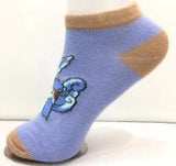 Socks - Pokemon - Squirtle Dynamic Pose Blue Ankle Socks (1 Pair)