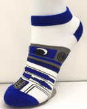 Socks - Star Wars - R2-D2 Body Pattern White Blue Ankle Socks (1 Pair)