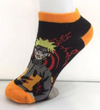 Socks - Naruto - Naruto Uzumaki Red Swirl Ankle Socks (1 Pair)