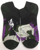 Socks - Naruto - Orochimaru Purple Tongue Black Ankle Socks (1 Pair)