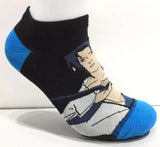 Socks - Naruto - Sasuke Uchiha Weapon Blue Ankle Socks (1 Pair)