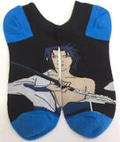 Socks - Naruto - Sasuke Uchiha Weapon Blue Ankle Socks (1 Pair)