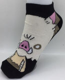 Socks - Demon Slayer - Inosuke Boar Mask Face Ankle Socks (1 Pair)