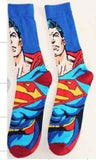 Socks - DC Comics - Superman Upper Body S-Shield Crew Socks (1 Pair)