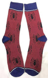 Socks - Marvel - Spider-Man Logo Red Pattern Crew Socks (1 Pair)
