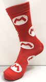 Socks - Super Mario - Mario Logo Red M Pattern Crew Socks (1 Pair)
