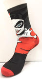 Socks - DC Comics - Harley Quinn Classic Jester Costume Crew Socks (1 Pair)