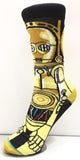 Socks - Star Wars - C-3PO Full Body Yellow Crew Socks (1 Pair)