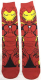 Socks - Marvel - Iron Man Suit Red Yellow Crew Socks (1 Pair)