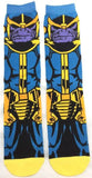 Socks - Marvel - Thanos Full Body Blue Crew Socks (1 Pair)