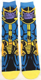 Socks - Marvel - Thanos Full Body Blue Crew Socks (1 Pair)