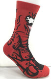 Socks - Marvel - Carnage Red Black Crew Socks (1 Pair)
