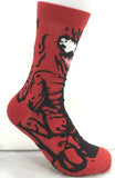 Socks - Marvel - Carnage Red Black Crew Socks (1 Pair)