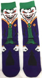 Socks - DC Comics - The Joker Face Purple Suit Crew Socks (1 Pair)