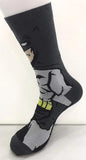 Socks - DC Comics - Batman Full Body Grey Suit Crew Socks (1 Pair)