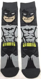 Socks - DC Comics - Batman Full Body Grey Suit Crew Socks (1 Pair)