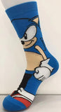 Socks - Sonic - Sonic Classic Blue Crew Socks (1 Pair)