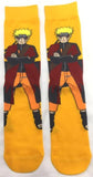 Socks - Naruto - Naruto Uzumaki Standing Yellow Crew Socks (1 Pair)