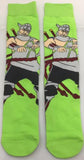 Socks - Naruto - Killer B Green Crew Socks (1 Pair)