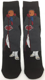 Socks - Naruto - Tobi Akatsuki Cloak Black Crew Socks (1 Pair)