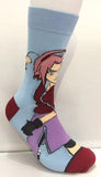 Socks - Naruto - Sakura Haruno Fighting Pose Crew Socks (1 Pair)