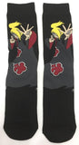 Socks - Naruto - Deidara Hand Signs Akatsuki Cloud Crew Socks (1 Pair)