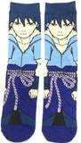 Socks - Naruto - Sasuke Uchiha Blue Outfit Crew Socks (1 Pair)