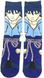 Socks - Naruto - Sasuke Uchiha Blue Outfit Crew Socks (1 Pair)