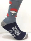 Socks - Naruto - Uchiha Clan Symbol Pattern Crew Socks (1 Pair)