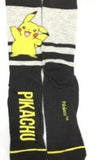 Socks - Pokemon - Pikachu Grey Black Stripes Crew Socks (1 Pair)