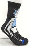 Socks - Rick and Morty - Rick Sanchez Full Body Black Crew Socks (1 Pair)