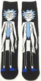 Socks - Rick and Morty - Rick Sanchez Full Body Black Crew Socks (1 Pair)