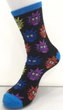 Socks - Rick and Morty - Rick Sanchez Colorful Faces Pattern Crew Socks (1 Pair)