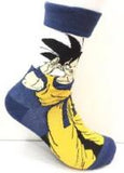 Socks - Dragon Ball - Goku Yellow Gi Blue Crew Socks (1 Pair)