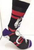 Socks - Dragon Ball - Frieza Standing Red Stripes Crew Socks (1 Pair)
