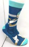 Socks - Dragon Ball - Vegeta Super Saiyan Blue Pose Crew Socks (1 Pair)