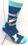 Socks - Dragon Ball - Vegeta Super Saiyan Blue Pose Crew Socks (1 Pair)