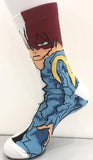 Socks - My Hero Academia - Shoto Todoroki Ice Quirk Crew Socks (1 Pair)