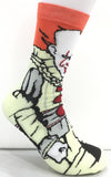 Socks - IT - Pennywise Full Body Orange Crew Socks (1 Pair)
