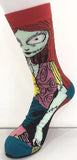 Socks - Nightmare Before Christmas - Sally Patchwork Dress Crew Socks (1 Pair)