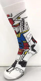 Socks - Gundam - RX-78 Gundam Full Body Classic Colors Crew Socks (1 Pair)