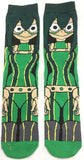 Socks - My Hero Academia - Tsuyu Asui Full Body Crew Socks (1 Pair)